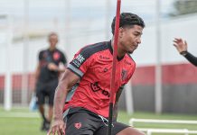 Apresentado no Atlético, Matheus Índio se diz pronto para atuar e mira acesso para Série A