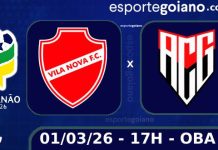 No OBA, Vila Nova e Atlético definem o último finalista do Campeonato Goiano