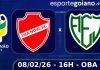Vice-liderança do Campeonato Goiano será decidida em confronto direto entre Vila Nova e Jataiense