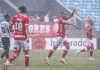 Vila Nova sofre gol com um minuto de jogo, mas vira e goleia a Jataiense no Olímpico