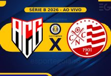 Ao vivo: Atlético-GO x Náutico – 2ª rodada da Série B 2026