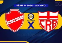 Ao vivo: Vila Nova x CRB – 1ª rodada da Série B 2026