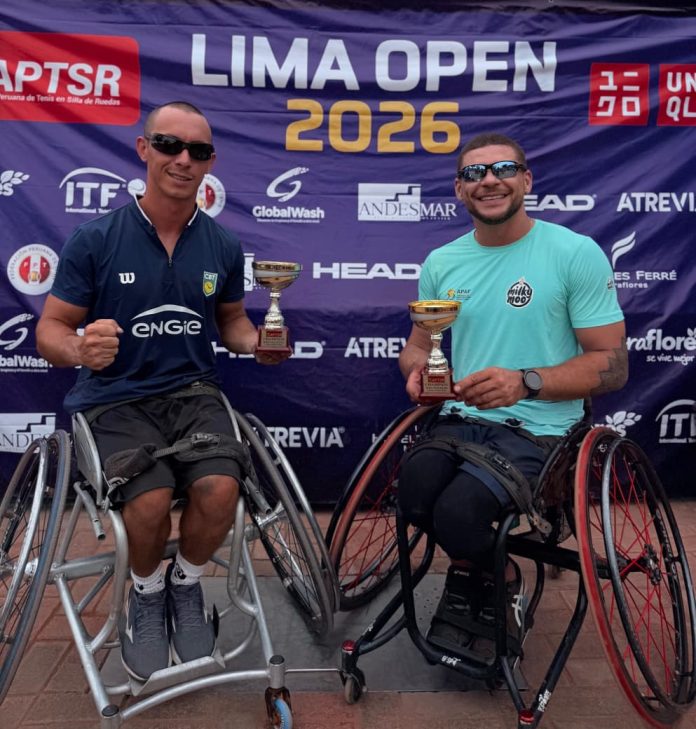 Bruno Makey campeão duplas tênis cadeira de rodas Lima Open 2026