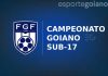 Goianão Sub-17 tem liderança Cristianópolis após duas rodadas; confira os resultados