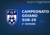Quartas do Goianão Sub-20 2° divisão se iniciam nesta terça (28); veja confrontos