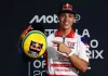 Piloto Diogo Moreira vai homenagear Ayrton Senna no MotoGP Brasil, em Goiânia