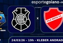 Com time da base, Vila Nova encara o Rio Branco-ES na estreia da Copa Centro-Oeste