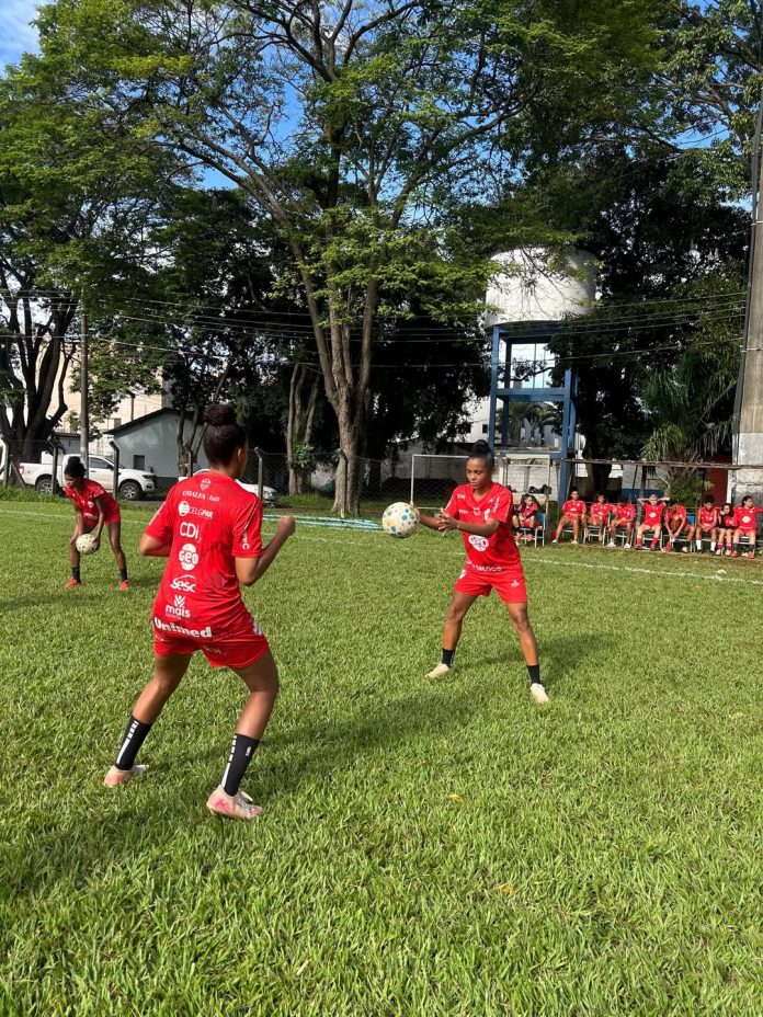 treino Vila Nova feminino Brasileirão A2 2026