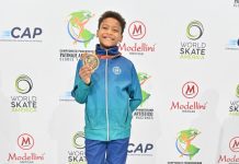 Representando Goiás, promessa da patinação intensifica preparação para etapa da Copa do Mundo na Alemanha