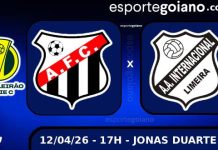 Buscando vencer a primeira na Série C, Anápolis encara a Inter de Limeira