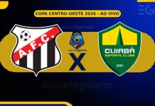 Veja como foi: Anápolis 4 x 0 Cuiabá – 5° rodada da Copa Centro-Oeste Ao Vivo: Anápolis x Cuiabá - 5ª rodada da Copa Centro-Oeste