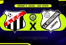 Ao vivo: Anápolis x Inter de Limeira – 2ª rodada da Série C