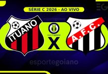 Ao vivo: Ituano x Anápolis – 1ª rodada da Série C 2026