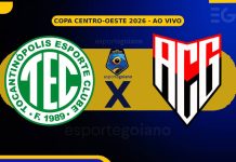 Ao vivo: Tocantinópolis x Atlético-GO – 4° rodada da Copa Centro-Oeste