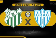 Ao vivo: Uberlândia x Crac – 3° rodada da Série D