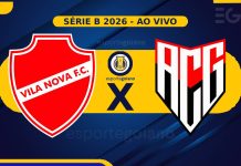 Ao vivo: Vila Nova 0x1 Atlético-GO – 3° rodada da Série B