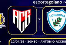 Pressionado, Atlético-GO recebe o Londrina e procura vencer após três derrotas seguidas na Série B