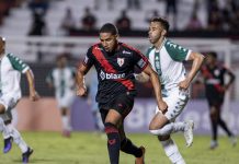 Atlético leva virada do Gama, com dois gols de Henrique Almeida, e acaba eliminado da Copa Centro-Oeste