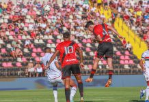 Atlético-GO leva gol no início, mas reage e empata com o Botafogo-SP