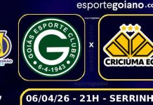 No dia do aniversário, Goiás recebe Criciúma e tenta aumentar invencibilidade na temporada