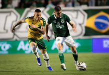 Goiás é superado pelo Cuiabá na Serrinha e perde segunda seguida na Série B