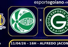 Goiás tenta manter liderança da Série B em duelo diante do pressionado Juventude