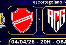 Em busca da primeira vitória na Série B, Vila Nova e Atlético-GO fazem clássico no OBA