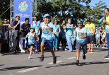 Maratoninha Kids movimenta 350 crianças em ação ambiental e solidária em Senador Canedo Cerca de 350 crianças participaram, no último domingo, da 2ª Maratoninha Kids Ecológica AGUEA, realizada no Parque São Francisco, em Senador Canedo.