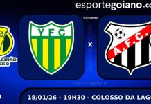 Buscando reação na Série C, Anápolis vai ao Rio Grande do Sul encarar o Ypiranga