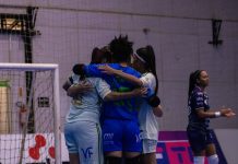 Liga Feminina de Futsal: Estreando em casa, Resenhas encara o Patinhas Futsal-PR nesta sexta-feira (1º) pela 3° rodada O Resenhas entra em quadra nesta sexta-feira (1º), às 16h, para enfrentar o Patinhas Futsal-PR, pela 3ª rodada da Liga Feminina de Futsal.