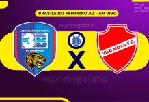 Ao vivo: Instituto 3B x Vila Nova – 11ª rodada do Brasileirão Feminino A-2