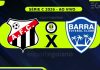 Ao vivo: Anápolis x Barra-SC – 7ª rodada da Série C Anápolis recebe o Barra pela Série C