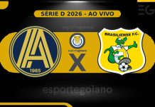 Ao vivo: Aparecidense 2 x 1 Brasiliense – 6ª rodada da Série D