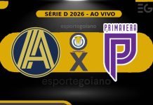 Ao vivo: Aparecidense 0 x 0 Primavera – 9ª rodada da Série D