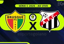 Ao vivo: Brusque x Anápolis – 8° rodada da Série C