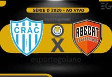 Ao vivo: Crac x Abecat – 7° rodada da Série D