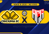 Ao vivo: Criciúma 1×1 Atlético-GO – 9° rodada da Série B