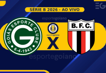Ao vivo: Goiás x Botafogo-SP – 9° rodada da Série B