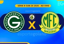 Ao vivo: Goiás x Mirassol – 7° rodada da Série B Sub-20