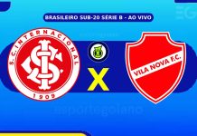 Ao vivo: Internacional x Vila Nova – 5° rodada da Série B Sub-20
