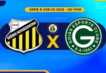 Ao vivo: Novorizontino x Goiás – 6° rodada da Série B Sub-20
