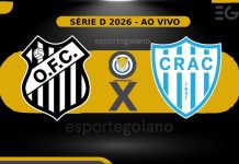 Ao vivo: Operário-MS 0 X 0 CRAC – 9ª rodada da Série D