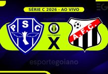 Ao vivo: Paysandu x Anápolis – 6ª rodada da Série C Pela sexta rodada da Série C, o Anápolis vai até Belém para enfrentar o Paysandu, ás 17h deste sábado, na Curuzu.