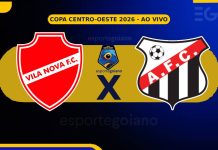 Ao vivo: Vila Nova x Anápolis – Semifinal da Copa Centro-Oeste