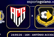 Dragão encara o São Bernardo no Accioly para colar no G-6 da Série B Atlético-GO X São Bernardo 10ª Rodada Série B 2026