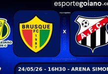 Sem vencer há três jogos, Anápolis busca reação diante do Brusque para deixar a lanterna