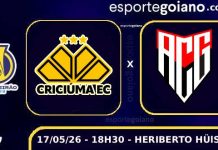 Invicto há cinco jogos, Atlético-GO visita o Criciúma e tenta manter boa fase