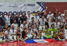 Formiguinhas/São Luís representa Goiás na Taça Brasil de Futsal Adulto Formiguinhas/São Luís Campeão