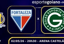 Após três derrotas seguidas, Goiás busca reação na Série B diante do Fortaleza