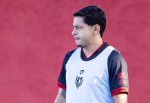 Recuperado de lesão no tornozelo, Guilherme Marques fica à disposição no Atlético